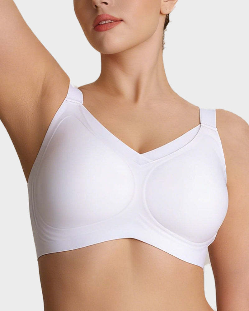 Womens Wireless Bras V Mesh Comfortable Bralette Supportive