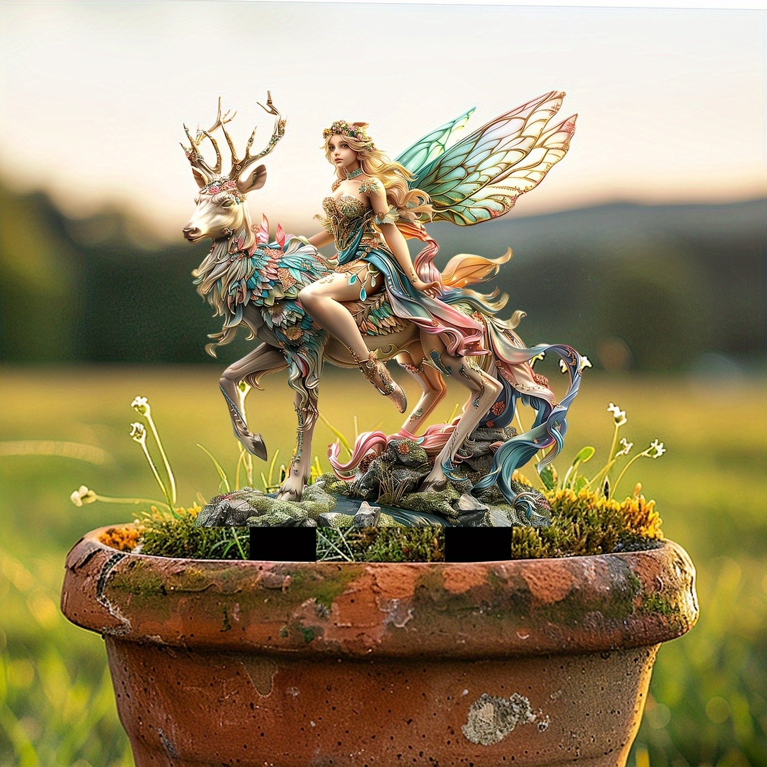 🏡Last Day Promotion 49% OFF-Bohemian Fairy Flower Pot Decoration
