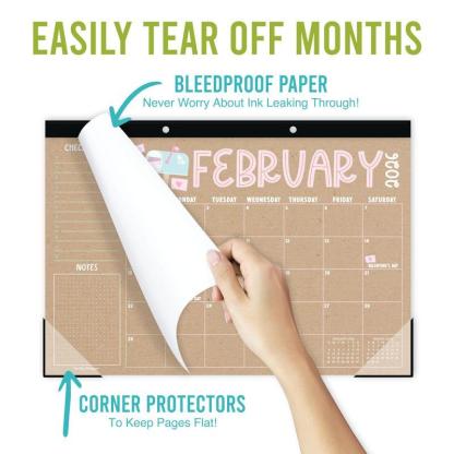 🔥Last Day 50% OFF - 🗓️🎨2026-2027 Desk Calendar