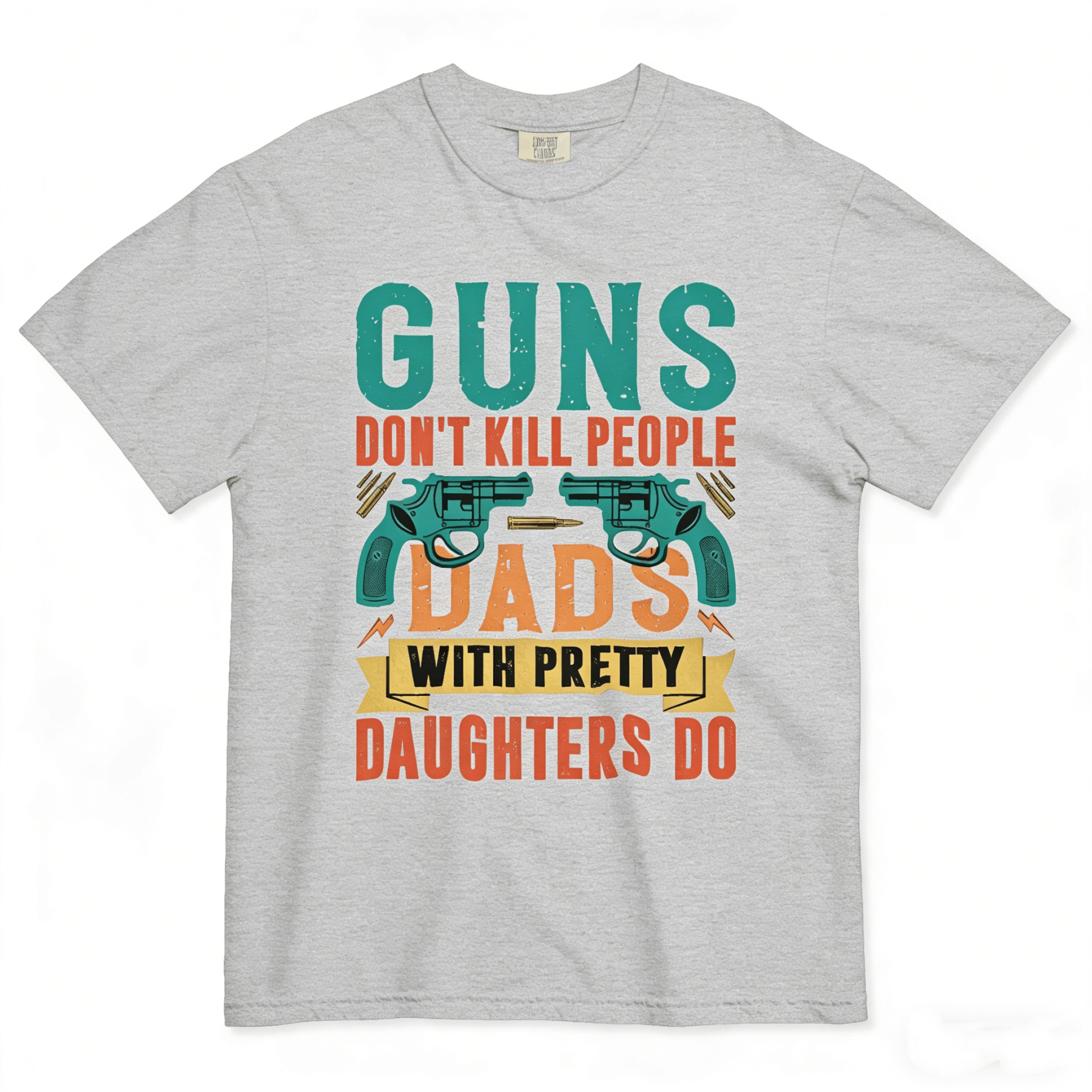 🔥Last Day 50% OFF - Guns Don’t People Grandpas With Pretty Granddaughters Do T-Shirt