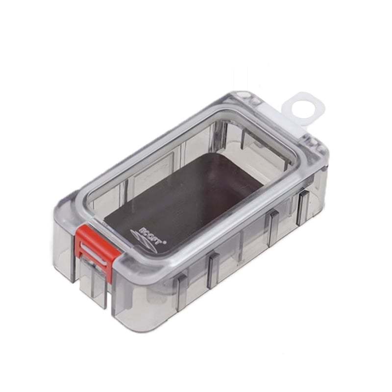 Magnetic fish hook storage cube