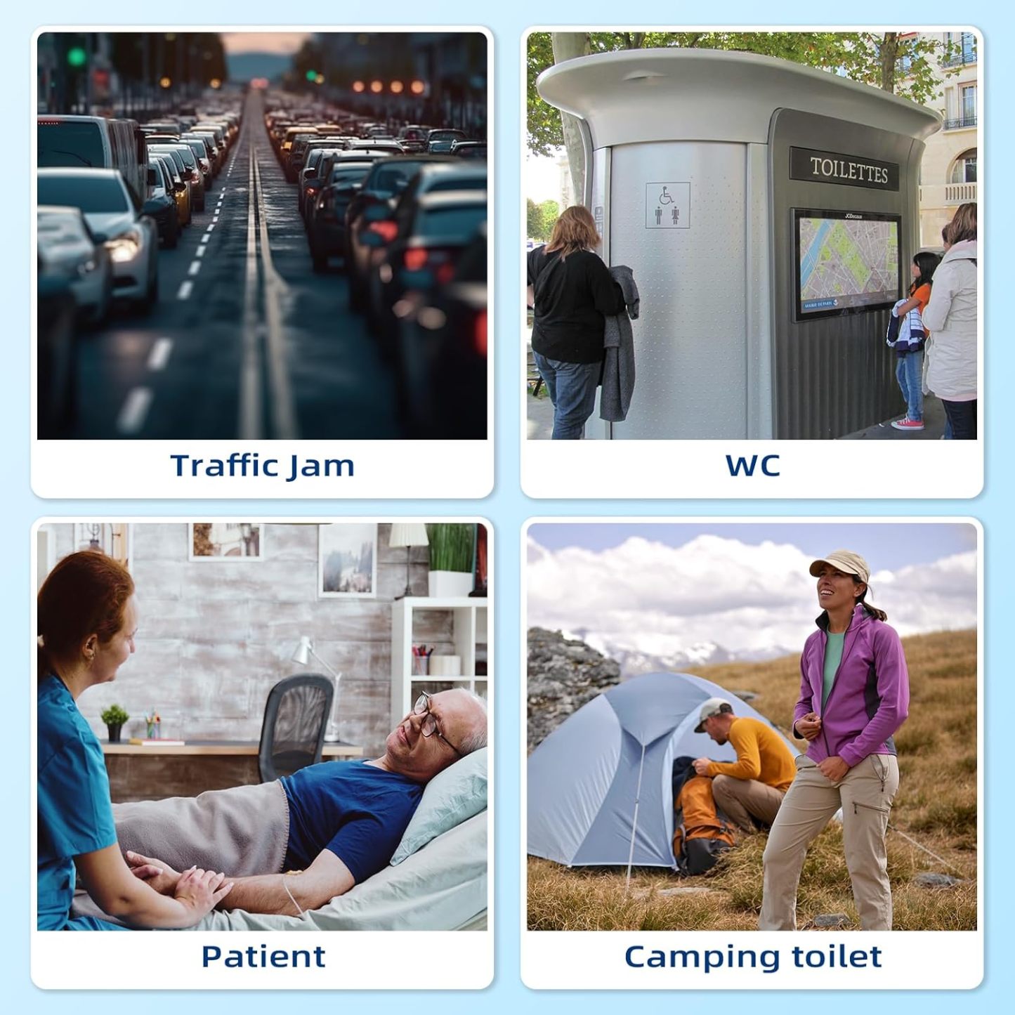 🏆 55K+ SOLD! 🌿🚻Portable Car Urinal – Perfect for Emergencies, Travel & Outdoor Use 🏕️