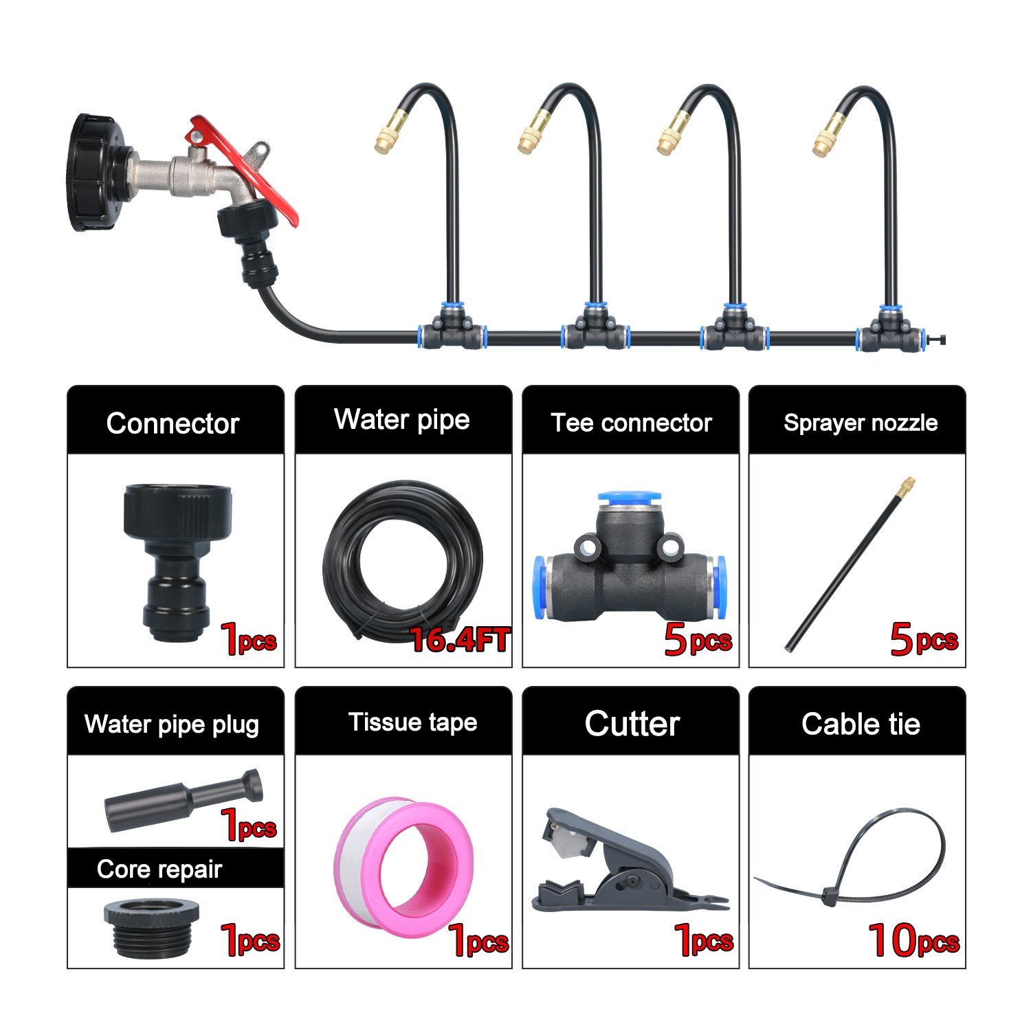 Outdoor Misting Cooling System