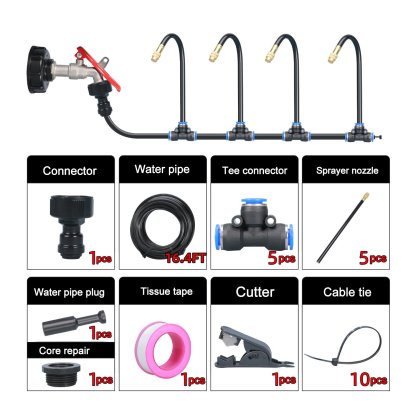 Outdoor Misting Cooling System