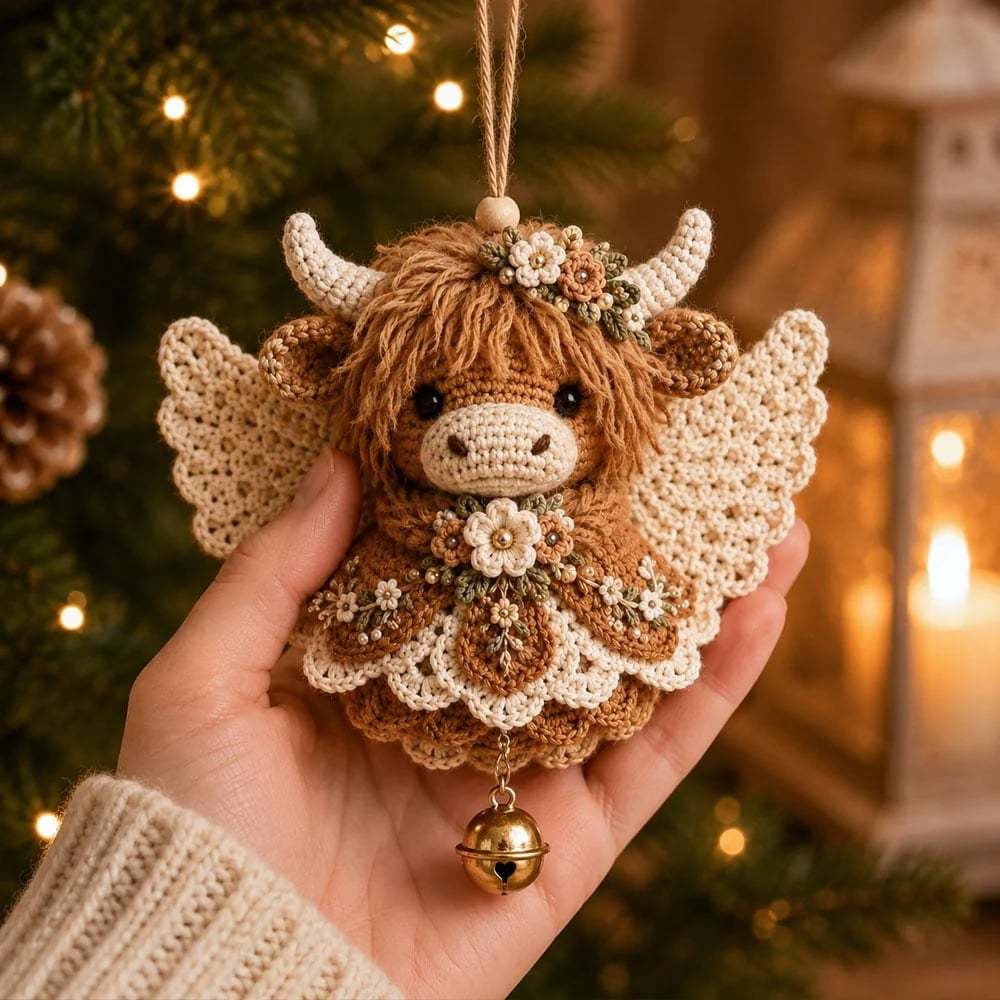 🔥 49% OFF- Animal Angel Crochet Ornament DIY Kit