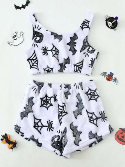 GloWitch Pro: Glow-in-the-Dark Halloween Pajama Set