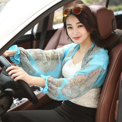 Women's UV protection shawl