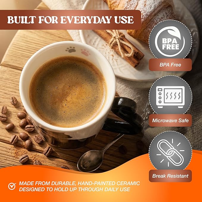 Black Cat Coffee Mug