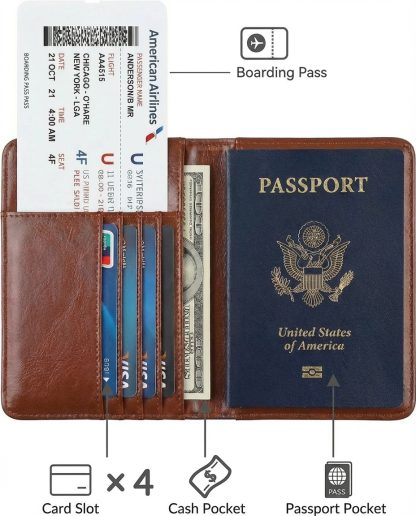 Paxilio RFID Passport Cover