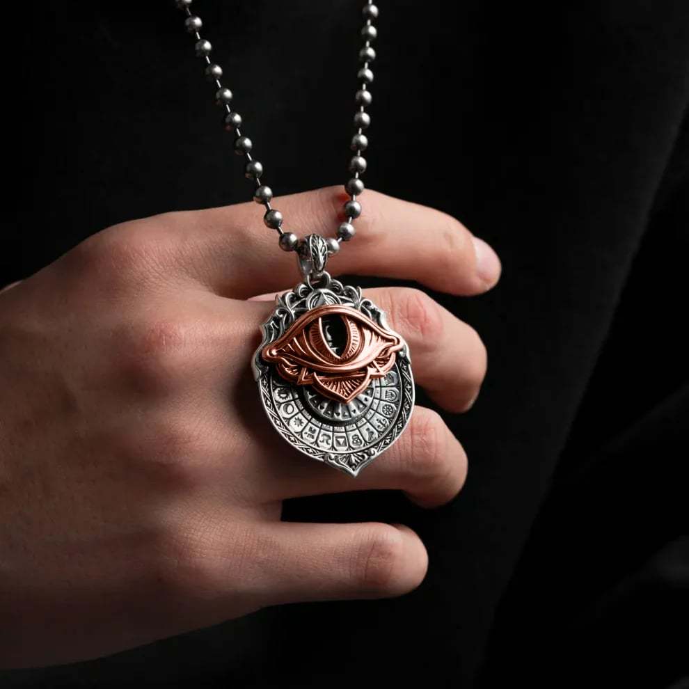 👁️‍🗨️Handmade Tarot Vision Pendant: Connect to Cosmic Wisdom Anytime(✨Comes with instruction manual)