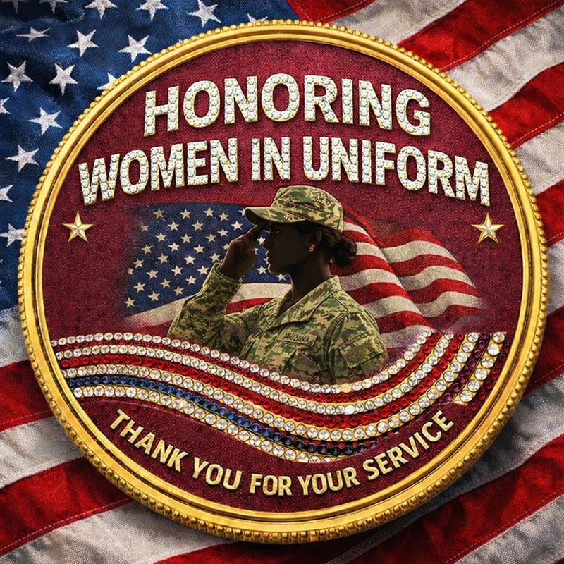 She Served – Honoring Women in Uniform Commemorative Coin