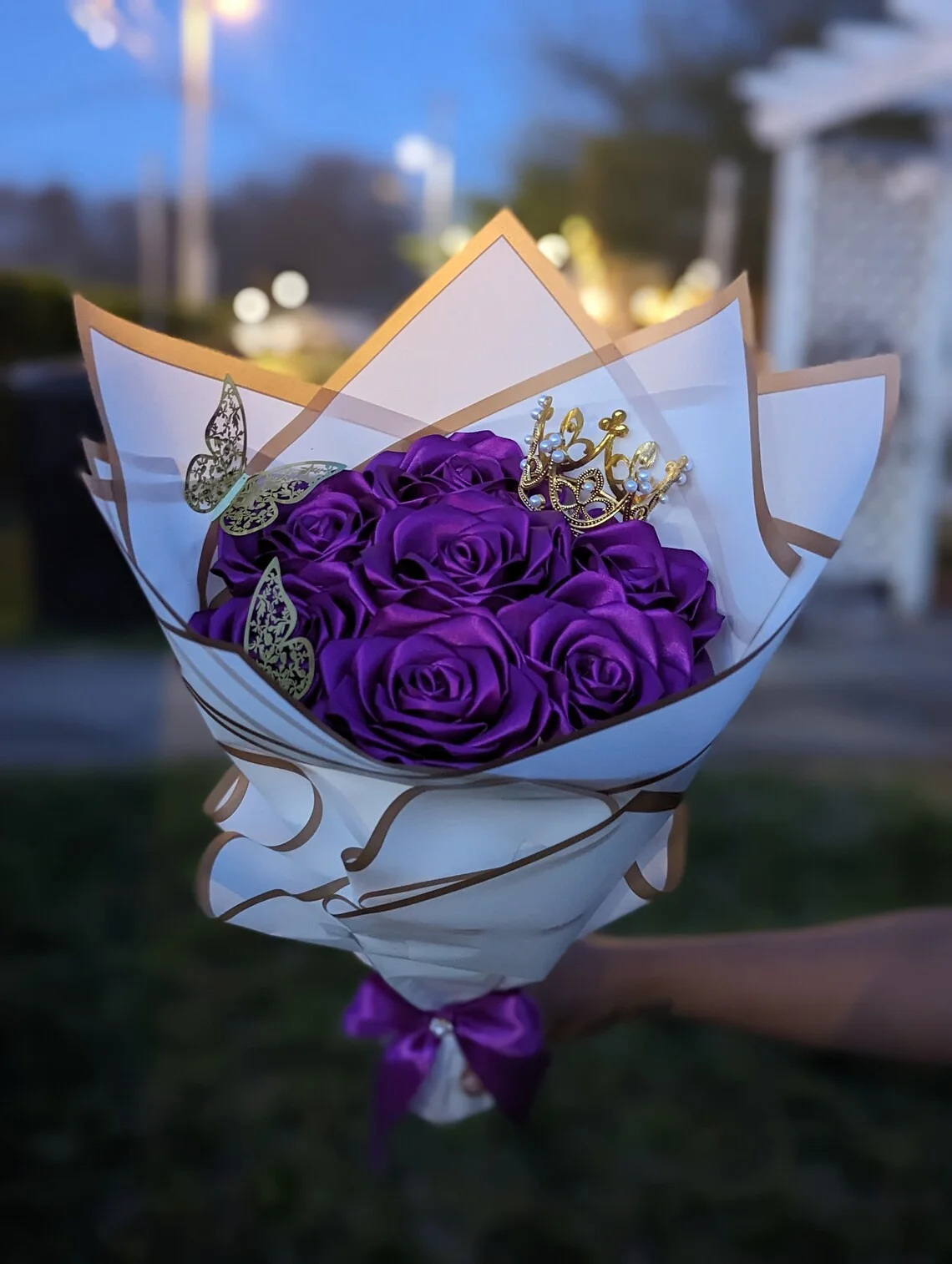 💕100% Handmade from Satin Ribbon — Each Rose Individually Crafted by 