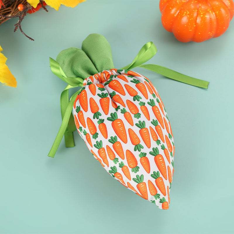 Easter Bunny Carrot Treat Bags – Festive Candy & Gift Party Favor Pouches