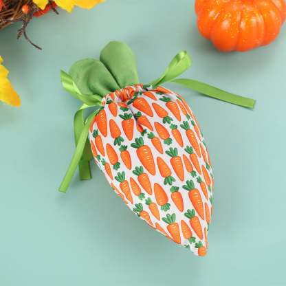 Easter Bunny Carrot Treat Bags – Festive Candy & Gift Party Favor Pouches