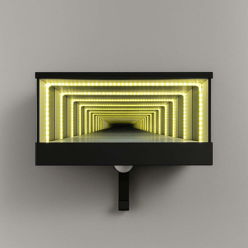 LAST DAY ONLY 49% OFF- Infinity Garage Key Holder, Illuminated Design, Rechargeable