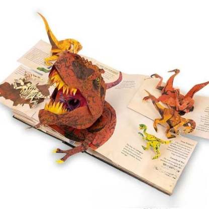 🦖3D Encyclopedia Prehistorica Dinosaurs📙HARDCOVER
