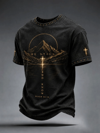 Men's Be Still And Know T-shirt