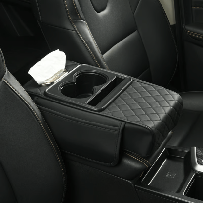 Christmas Early Discount 50%, Multifunctional PU Leather Car Armrest Box Mat