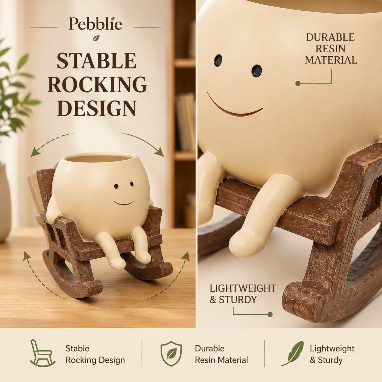 Rocking Plant Pot