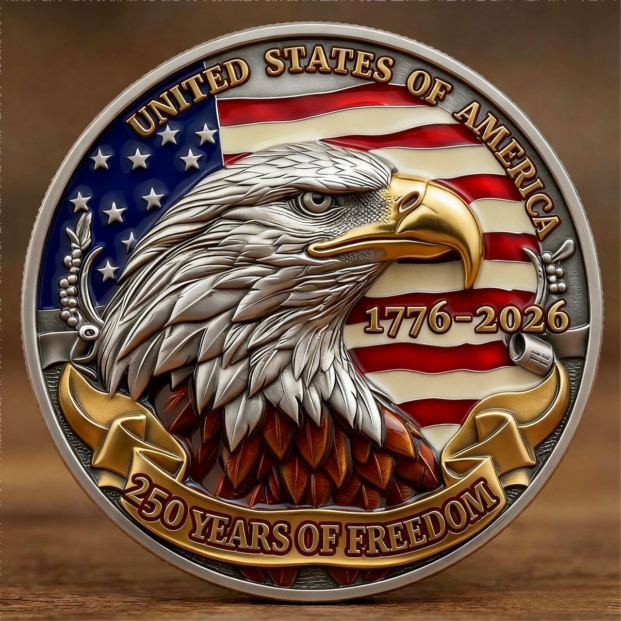 🏆Flash Sale 49% OFF | 250 Years of Freedom Commemorative Coin