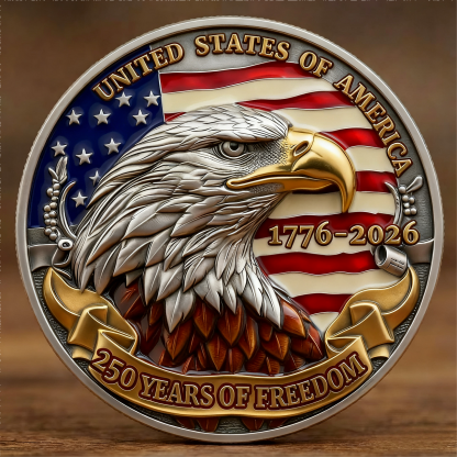 🏆Flash Sale 49% OFF | 250 Years of Freedom Commemorative Coin