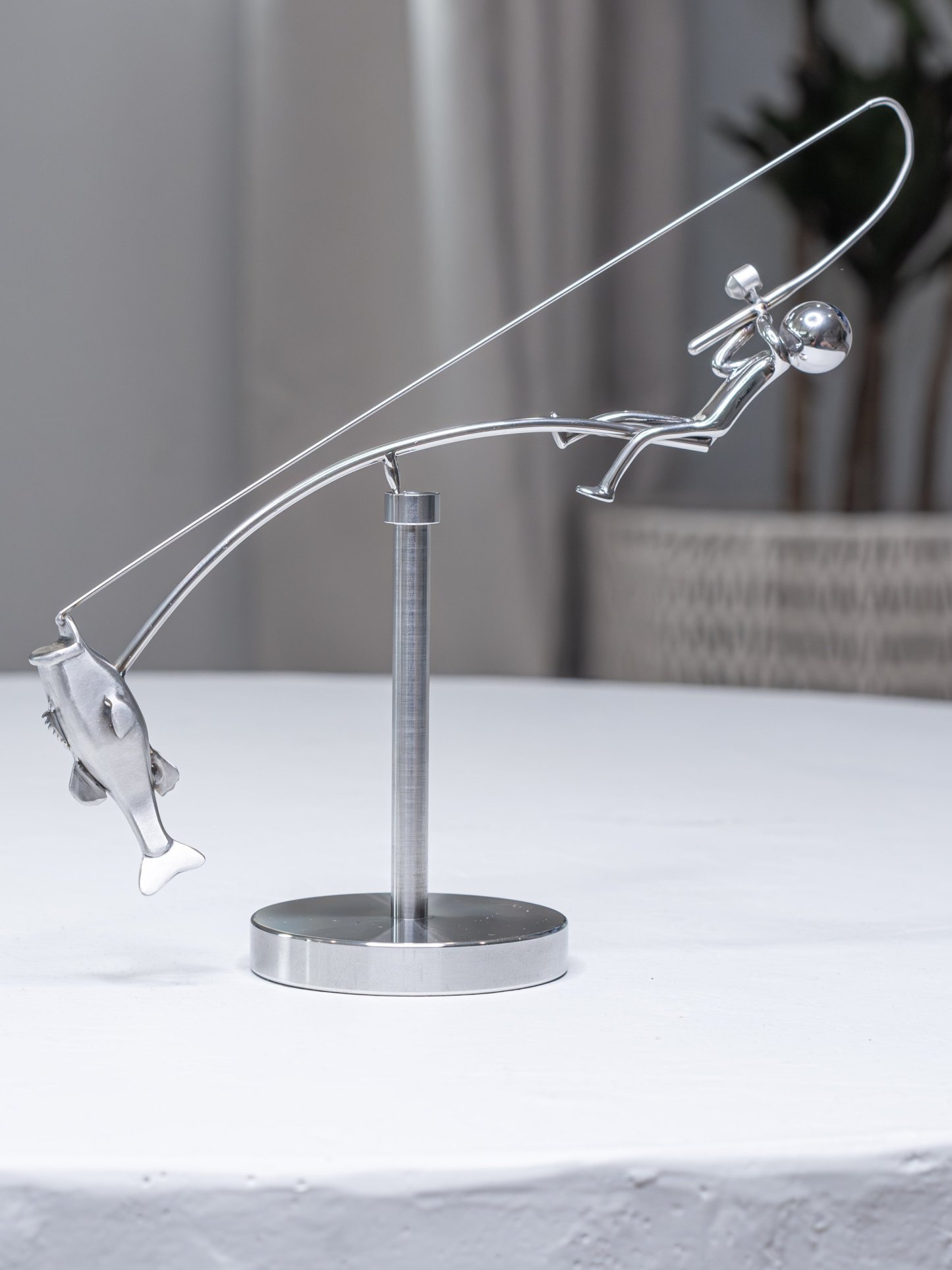2026 Summer Hot Sale 49% OFF🎣The Fisherman Balancing Sculpture