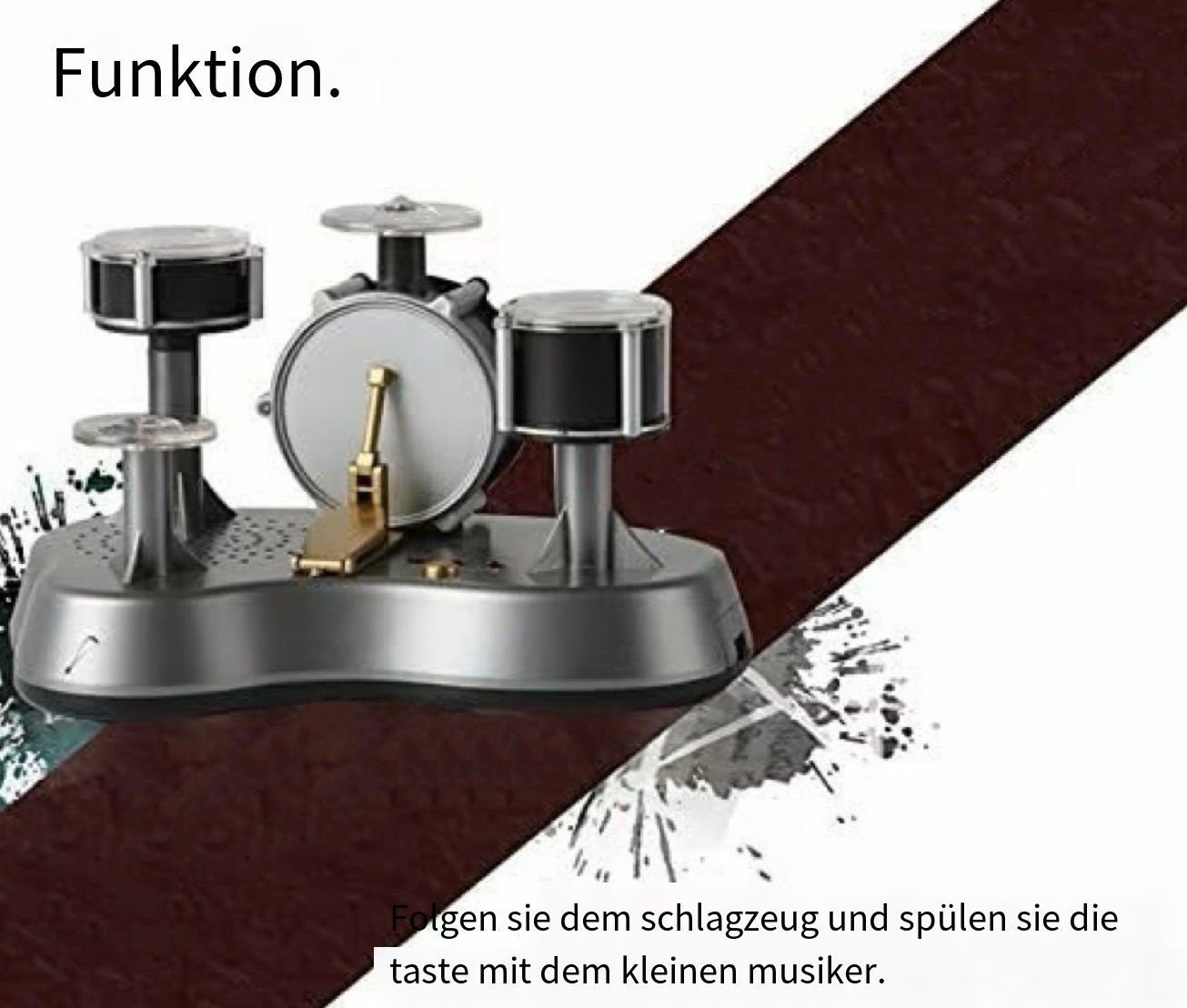 Mini-Fingertrommel-Set, neuartige Desktop-Musik-Gadgets
