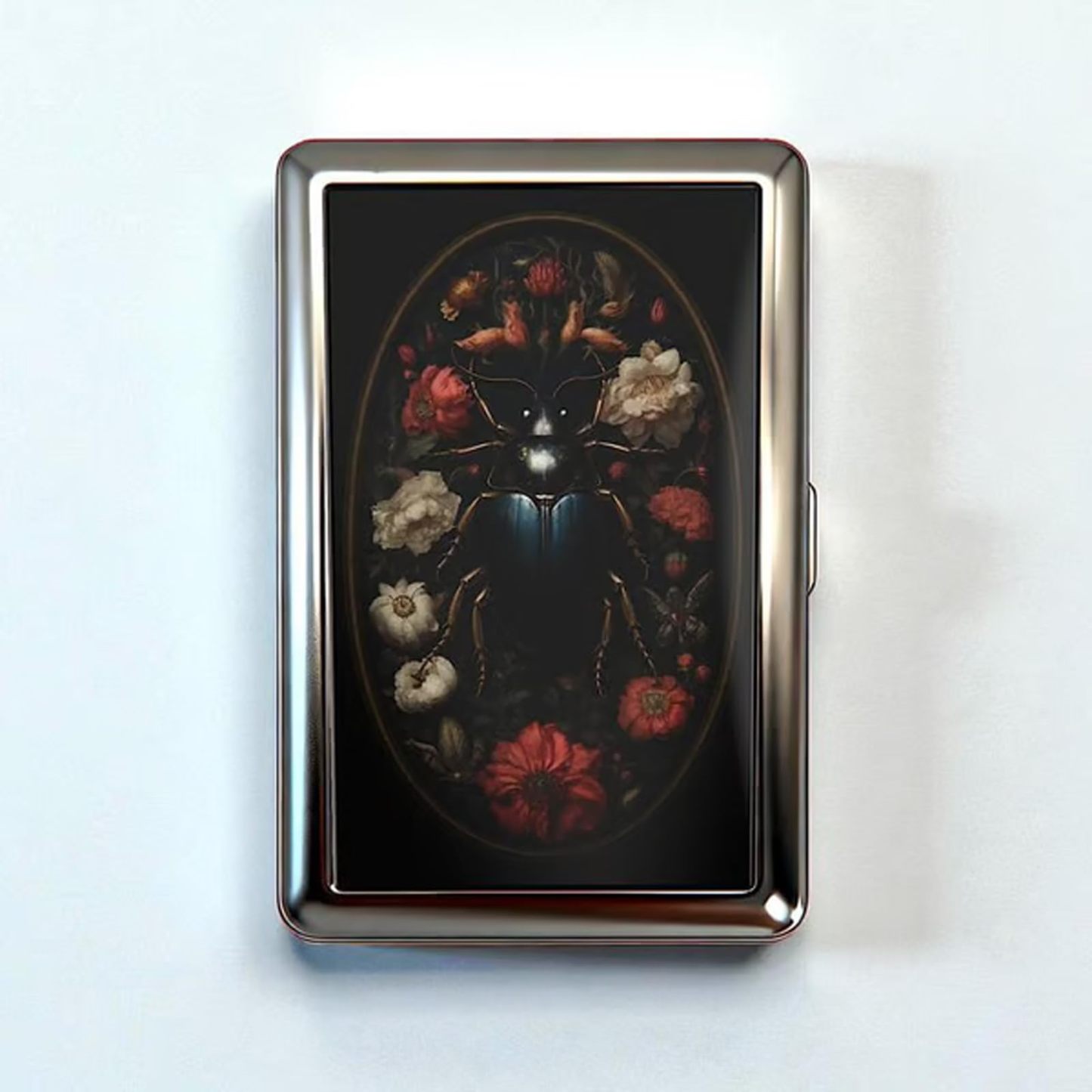 🛡️Vintage Art Deco Versatile Card & Cash Case With RFID Protection