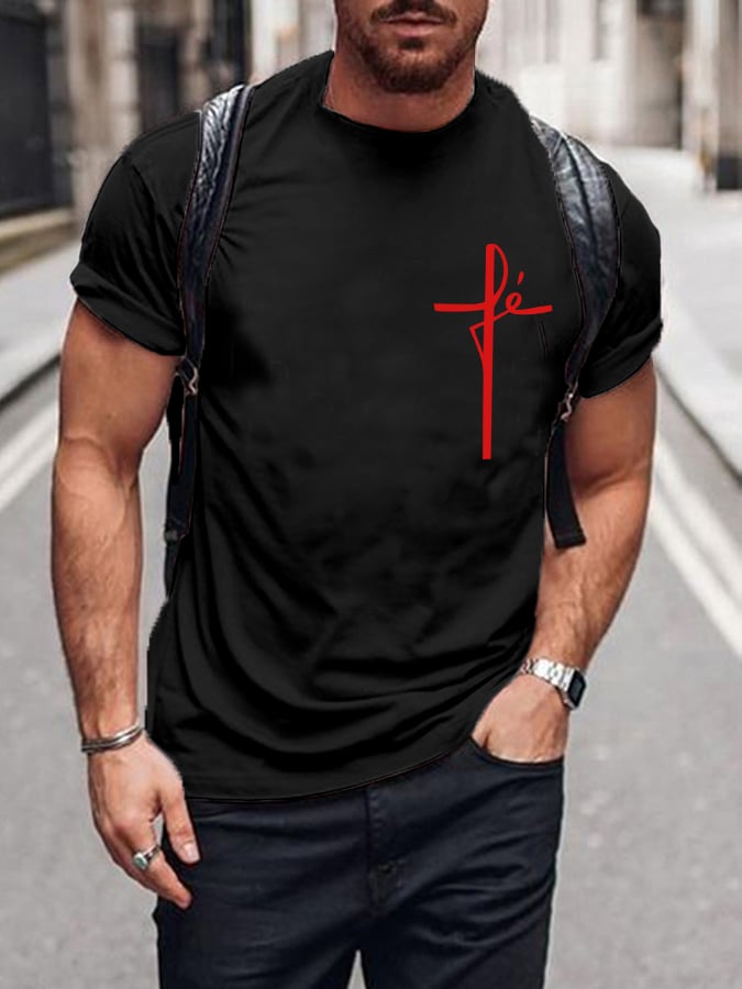 🔥BUY 3 GET 10% OFF🔥Men's Man Of God Casual Cotton Tee