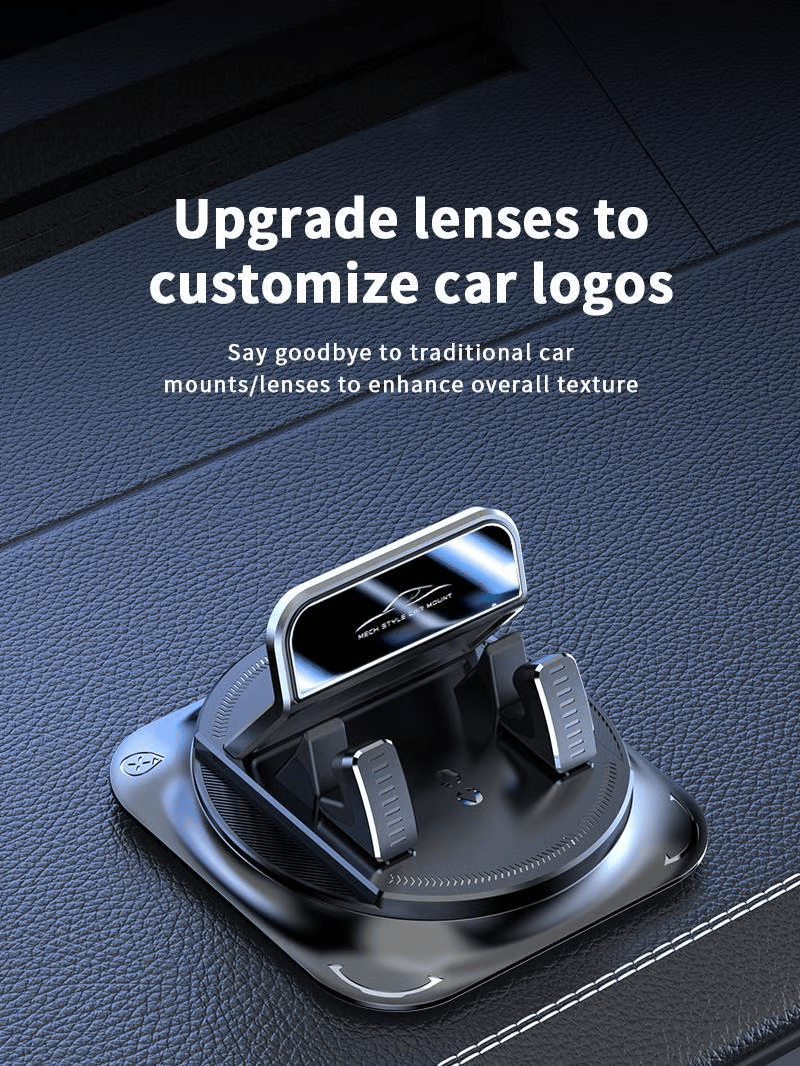 🔥 Car phone holder 360 degree rotation, suitable for car navigation in-car dashboard