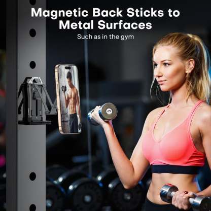 MagSafe-Compatible 4-in-1 Travel Tripod & Clamp Mount