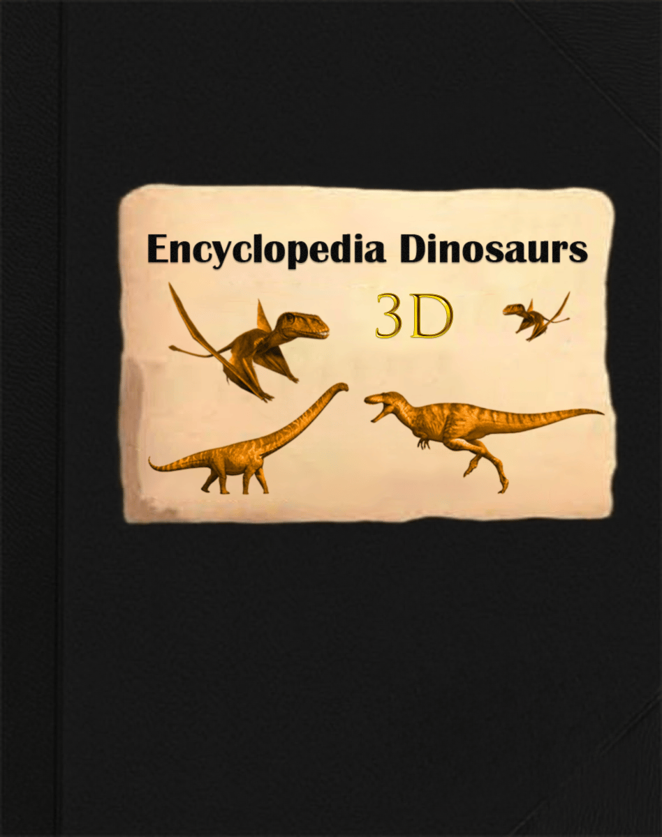 🦖3D Encyclopedia Prehistorica Dinosaurs📙HARDCOVER