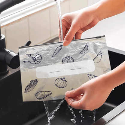 Aluminum Foil Antibacterial Sealing Bag (10 pcs)