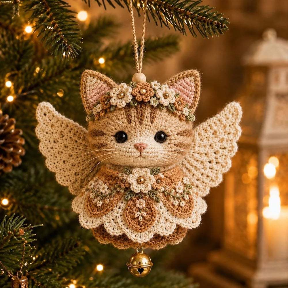 🔥 49% OFF- Animal Angel Crochet Ornament DIY Kit