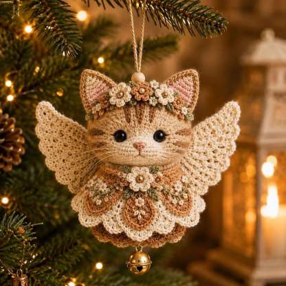 🔥 49% OFF- Animal Angel Crochet Ornament DIY Kit