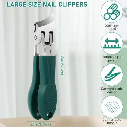 🦅 Eagle Beak Nail Clippers – Arthritis-Friendly for Thick Nails