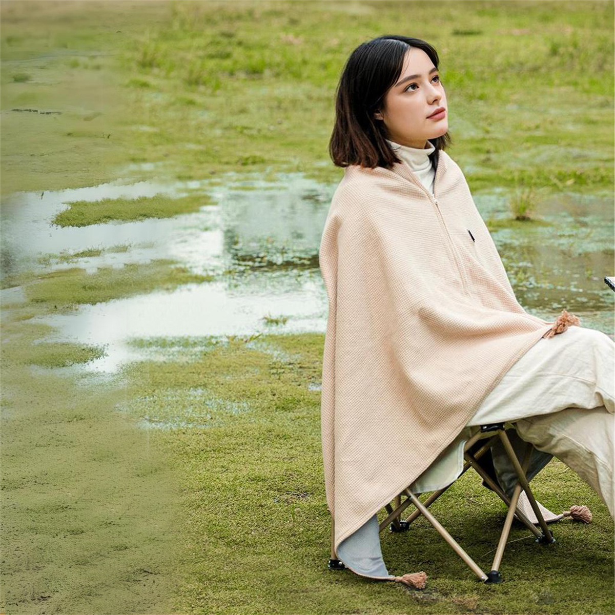 🎅Best Winter Gifts 🔥Favorite Portable Heated Shawl (Buy 2 Free Shipping)