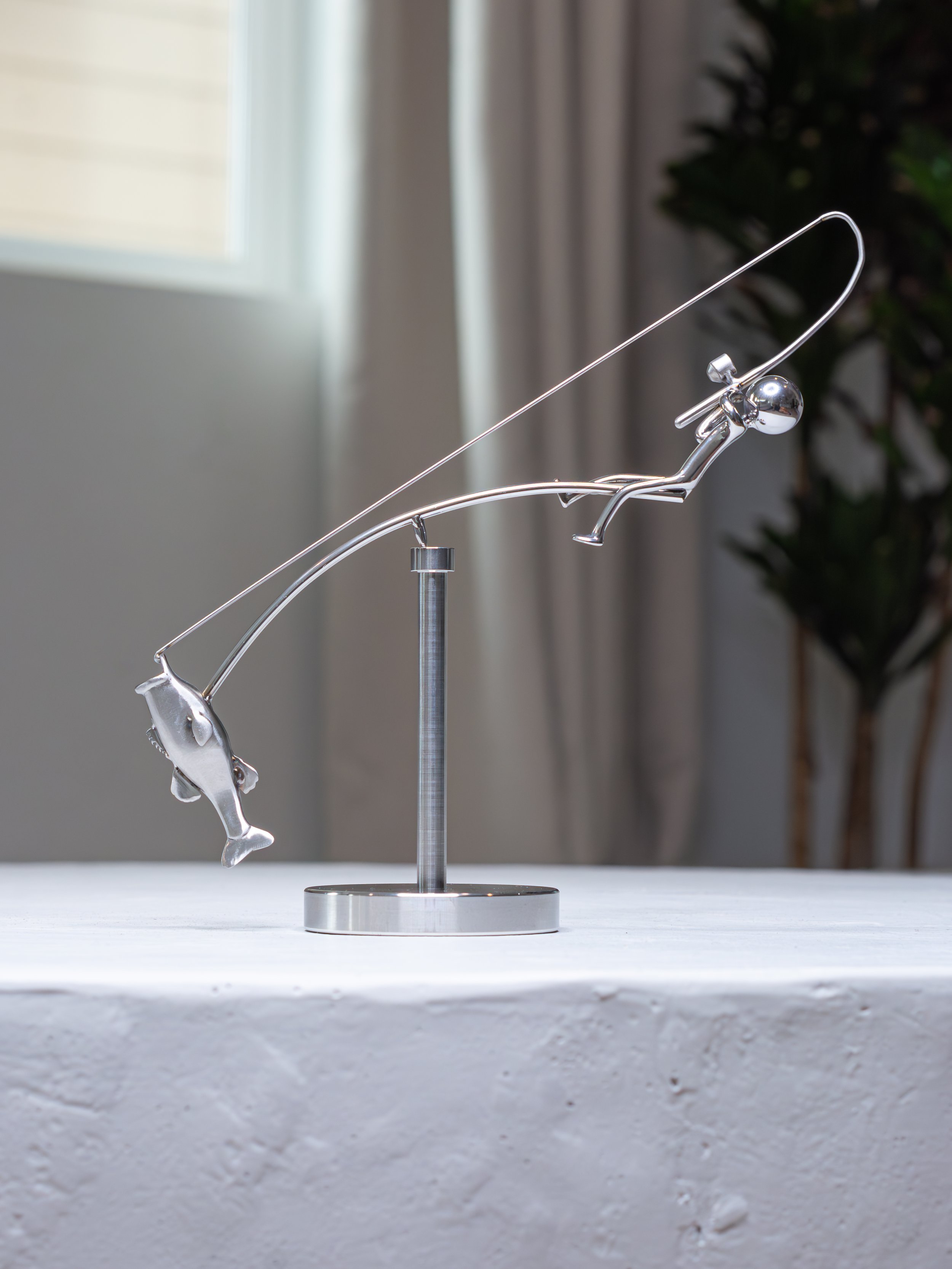 2026 Summer Hot Sale 49% OFF🎣The Fisherman Balancing Sculpture