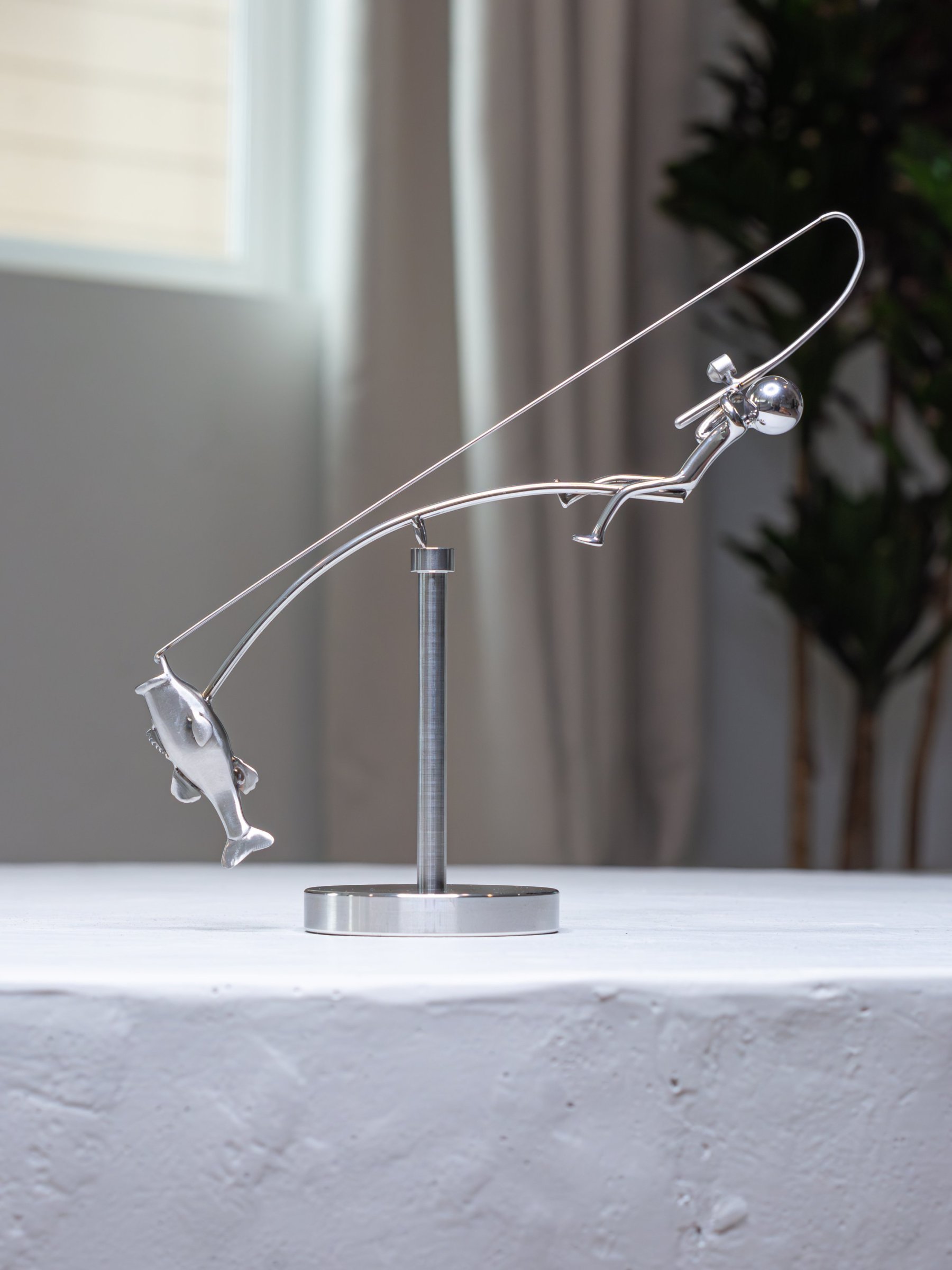 2026 Summer Hot Sale 49% OFF🎣The Fisherman Balancing Sculpture