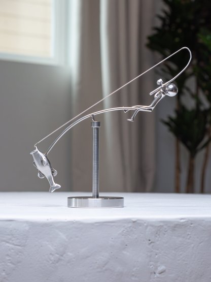 2026 Summer Hot Sale 49% OFF🎣The Fisherman Balancing Sculpture