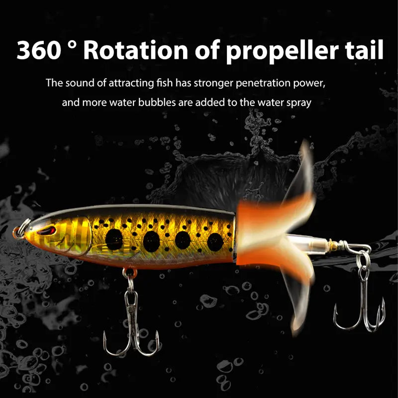 Multi-Jointed 360° Rotating Tail Lure