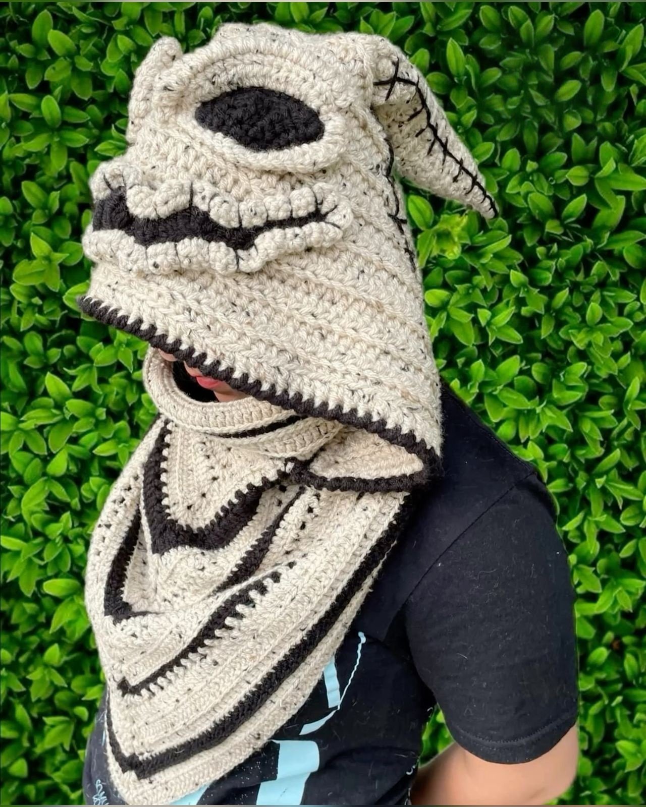 🏆 500K+ SOLD! – Almost Gone-⚡2025 USA New Burlap Chap Crochet Hood