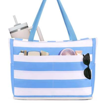🏖️Your Beach BFF: Waterproof, Sandproof & 40oz Cup Ready.