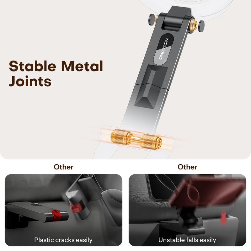 MagSafe-Compatible 4-in-1 Travel Tripod & Clamp Mount