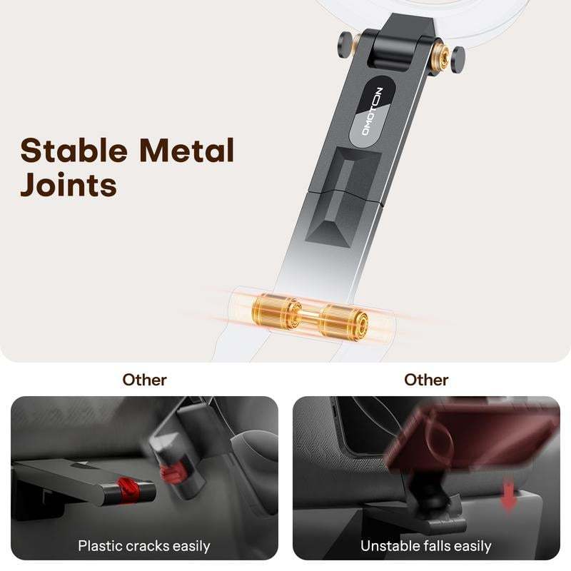 MagSafe-Compatible 4-in-1 Travel Tripod & Clamp Mount