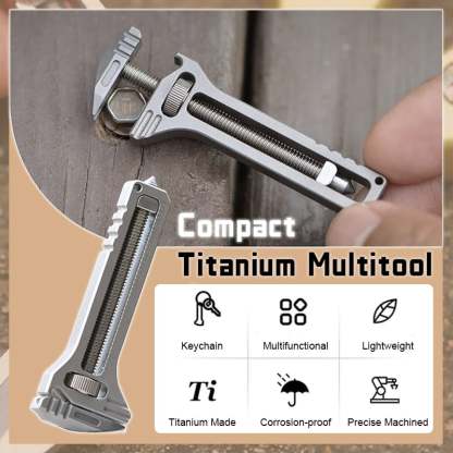 🔥LAST DAY 49% OFF- Compact Titanium Multitool
