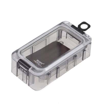Magnetic fish hook storage cube