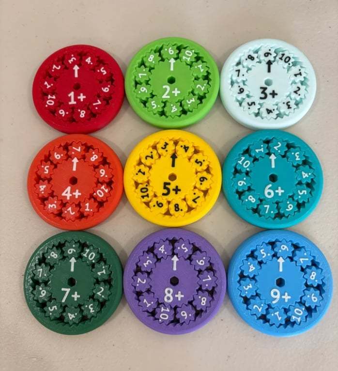 📚 New Fun Math Fidget Spinner 🌀 – Children learn multiplication math while playing, parents’choice! ✨