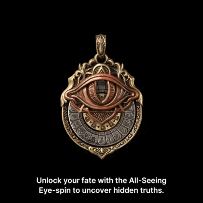 👁️‍🗨️Handmade Tarot Vision Pendant: Connect to Cosmic Wisdom Anytime(✨Comes with instruction manual)