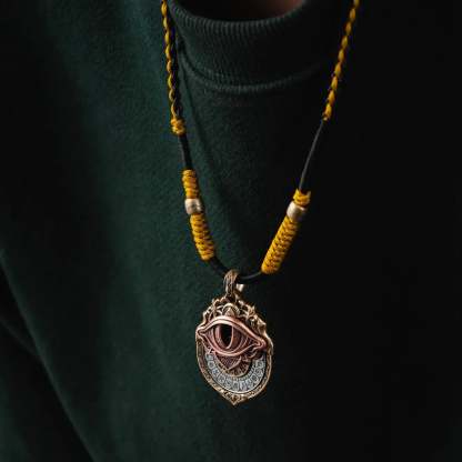 👁️‍🗨️Handmade Tarot Vision Pendant: Connect to Cosmic Wisdom Anytime(✨Comes with instruction manual)